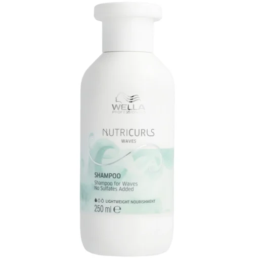 shop Wella Invigo Nutricurls Waves Shampoo 250 ml af Wella - online shopping tilbud rabat hos shoppetur.dk