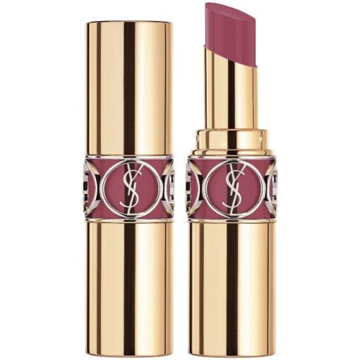 shop YSL Rouge Volupte Shine Lipstick 4 ml - 124 Rose Loulou af Yves Saint Laurent - online shopping tilbud rabat hos shoppetur.dk