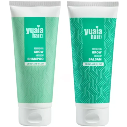 shop Yuaia Haircare Grow and Glow Shampoo + Conditioner af Yuaia Haircare - online shopping tilbud rabat hos shoppetur.dk