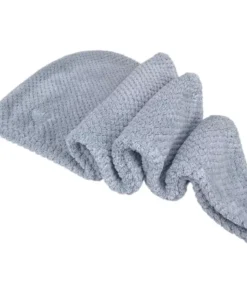 shop Yuaia Haircare Microfiber Hair Towel - Light blue af Yuaia Haircare - online shopping tilbud rabat hos shoppetur.dk