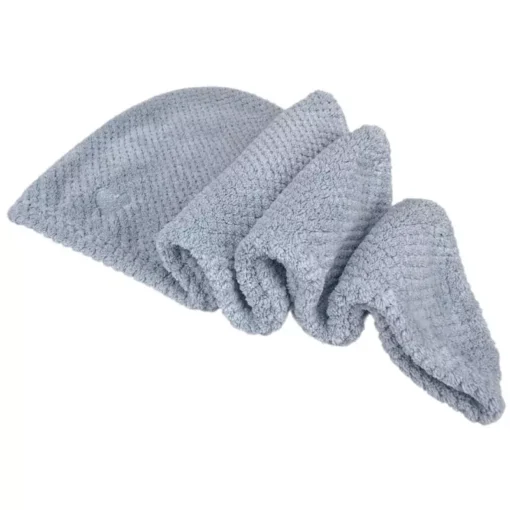 shop Yuaia Haircare Microfiber Hair Towel - Light blue af Yuaia Haircare - online shopping tilbud rabat hos shoppetur.dk