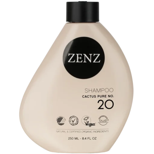 shop ZENZ Organic Cactus Pure No. 20 Shampoo 250 ml af ZENZ Organic Products - online shopping tilbud rabat hos shoppetur.dk