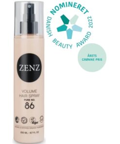 shop ZENZ Organic Pure No. 86 Volume Hair Spray 200 ml af ZENZ Organic Products - online shopping tilbud rabat hos shoppetur.dk