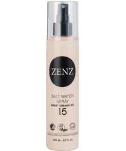 shop ZENZ Organic Sweet Orange No. 15 Salt Water Spray 200 ml af ZENZ Organic Products - online shopping tilbud rabat hos shoppetur.dk