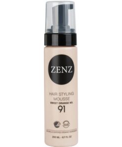 shop ZENZ Organic Sweet Orange No. 91 Hair Styling Mousse 200 ml af ZENZ Organic Products - online shopping tilbud rabat hos shoppetur.dk