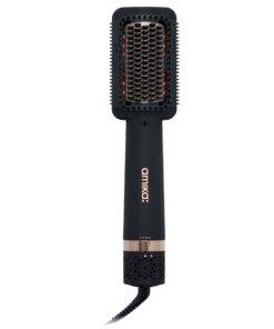 shop amika: Double Agent 2-In-1 Straightening Blow Dryer Brush af amika - online shopping tilbud rabat hos shoppetur.dk