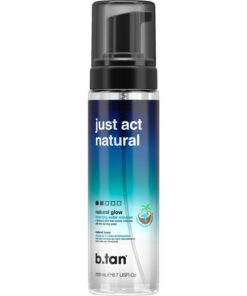 shop b.tan Just Act Natural Transparent Foam 200 ml af btan - online shopping tilbud rabat hos shoppetur.dk