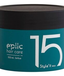 shop epiic hair care No. 15 Style'it Wax 100 ml af epiic hair care - online shopping tilbud rabat hos shoppetur.dk