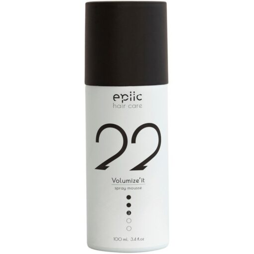 shop epiic hair care No. 22 Volumize'it Spray Mousse 100 ml af epiic hair care - online shopping tilbud rabat hos shoppetur.dk