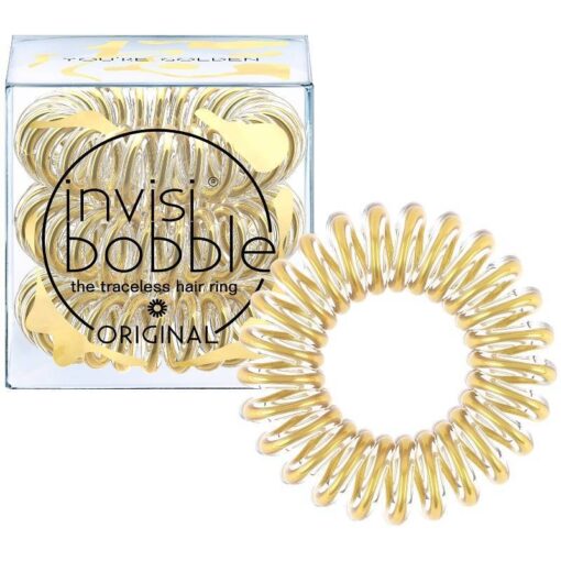 shop invisibobble Original 3 Pieces - You're Golden af Invisibobble - online shopping tilbud rabat hos shoppetur.dk