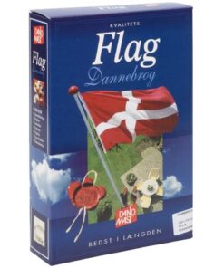 shop Dannebrogsflag til 12 meters flagstang af dano-mast - online shopping tilbud rabat hos shoppetur.dk