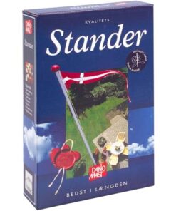 shop Dannebrogsstander til 9-10 meters flagstang af dano-mast - online shopping tilbud rabat hos shoppetur.dk