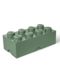 shop LEGO opbevaringskasse med 8 knopper - Grøn af room-copenhagen - online shopping tilbud rabat hos shoppetur.dk