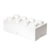 shop LEGO opbevaringskasse med 8 knopper - Hvid af Room Copenhagen - online shopping tilbud rabat hos shoppetur.dk