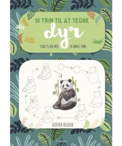 shop 10 trin til at tegne dyr - Tegn 75 dyr med 10 simple trin! - Hæftet af  - online shopping tilbud rabat hos shoppetur.dk