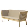 shop Erik Ole Jørgensen 3 pers. sofa - J149 - Eg/beige af FDB Møbler - online shopping tilbud rabat hos shoppetur.dk