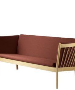 shop Erik Ole Jørgensen 3 pers. sofa - J149 - Eg/brændt orange af FDB Møbler - online shopping tilbud rabat hos shoppetur.dk