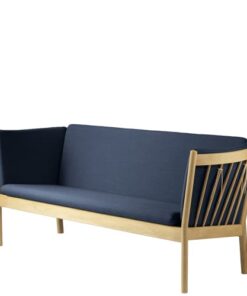 shop Erik Ole Jørgensen 3 pers. sofa - J149 - Eg/mørkeblå af FDB Møbler - online shopping tilbud rabat hos shoppetur.dk