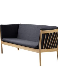 shop Erik Ole Jørgensen 3 pers. sofa - J149 - Eg/mørkegrå af FDB Møbler - online shopping tilbud rabat hos shoppetur.dk