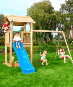 shop Jungle Gym Casa legetårn med gyngemodul af Jungle Gym - online shopping tilbud rabat hos shoppetur.dk