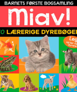 shop Miav - 10 lærerige dyrebøger - Papbog af  - online shopping tilbud rabat hos shoppetur.dk