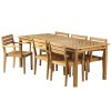 shop Coop Cila XL havemøbelsæt med 6 stole - Teak af Coop - online shopping tilbud rabat hos shoppetur.dk