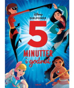 shop Fem minutter i godnat - Disney Girlpower - Indbundet af  - online shopping tilbud rabat hos shoppetur.dk