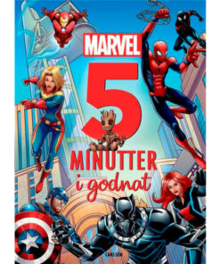 shop Fem minutter i godnat - Marvel - Indbundet af  - online shopping tilbud rabat hos shoppetur.dk