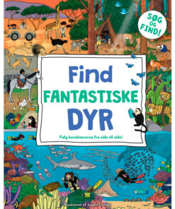 shop Find fantastiske dyr - Papbog af  - online shopping tilbud rabat hos shoppetur.dk