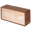 shop Karlsson vækkeur - Copper Mirror - KA5878DW - Træ-look af Karlsson - online shopping tilbud rabat hos shoppetur.dk