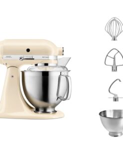 shop KitchenAid røremaskine - Artisan - Almond Cream af KitchenAid - online shopping tilbud rabat hos shoppetur.dk