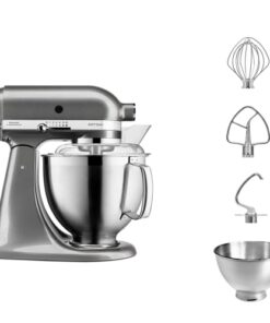 shop KitchenAid røremaskine - Artisan - Medallion Silver af KitchenAid - online shopping tilbud rabat hos shoppetur.dk