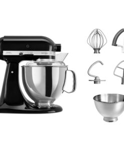 shop KitchenAid røremaskine - Artisan - Onyx Black af KitchenAid - online shopping tilbud rabat hos shoppetur.dk