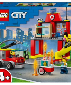 shop LEGO City Brandstation og brandbil af LEGO - online shopping tilbud rabat hos shoppetur.dk