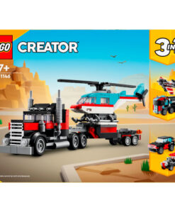 shop LEGO Creator Blokvogn med helikopter af LEGO - online shopping tilbud rabat hos shoppetur.dk