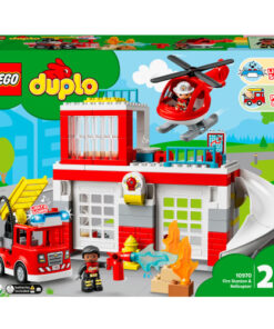 shop LEGO DUPLO Brandstation og helikopter af LEGO - online shopping tilbud rabat hos shoppetur.dk