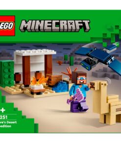 shop LEGO Minecraft Steves ørkenekspedition af LEGO - online shopping tilbud rabat hos shoppetur.dk