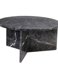 shop Living & more sofabord - Luna - Sort marmor af Living & more - online shopping tilbud rabat hos shoppetur.dk
