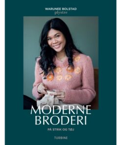 shop Moderne broderi på strik og tøj - Hardback af  - online shopping tilbud rabat hos shoppetur.dk