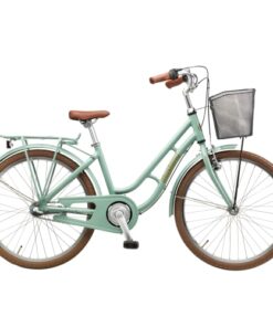 shop Mustang Dagmar 24" pigecykel med 3 gear - Tosca Green af Mustang - online shopping tilbud rabat hos shoppetur.dk