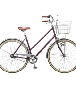 shop Mustang Vintage Classic 28" damecykel med 3 gear - Dark grape af Mustang - online shopping tilbud rabat hos shoppetur.dk