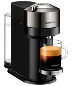 shop Nespresso Vertuo Next Delux kaffemaskine fra Krups - Dark Chrome af NespressoÂ® - online shopping tilbud rabat hos shoppetur.dk