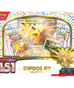 shop Pokémon gaveæske - Scarlet & Violet - 151 Collection - Zapdos ex af Pokémon - online shopping tilbud rabat hos shoppetur.dk