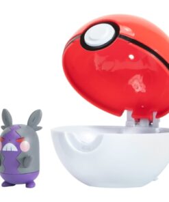 shop Pokémon pokéball med figur - Clip 'N' Go - Morpeko af Pokémon - online shopping tilbud rabat hos shoppetur.dk