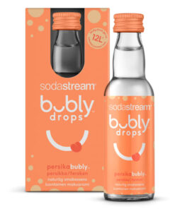 shop Sodastream smagskoncentrat - Bubly drops - Fersken aroma af Sodastream - online shopping tilbud rabat hos shoppetur.dk