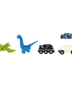 shop BRIO togsæt med dinosaur - 5 dele af BRIO - online shopping tilbud rabat hos shoppetur.dk