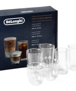 shop De'Longhi termoglas - Hot & Cold Collection - 6 stk. af De'Longhi - online shopping tilbud rabat hos shoppetur.dk