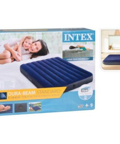 shop Intex dobbelt luftmadras - Blå af Intex - online shopping tilbud rabat hos shoppetur.dk