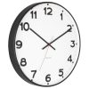 shop Karlsson vægur - New Classic M - KA5847WH - Sort af Karlsson - online shopping tilbud rabat hos shoppetur.dk