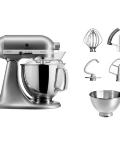 shop KitchenAid røremaskine - Artisan - Contour Silver af KitchenAid - online shopping tilbud rabat hos shoppetur.dk